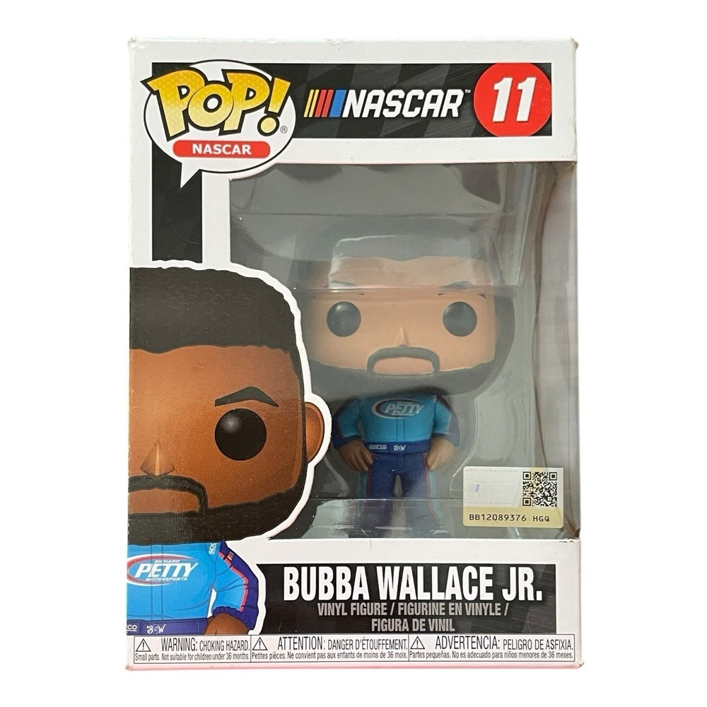 Bubba Wallace Jr Richard Petty Motorsports NASCAR Funko POP! Vinyl‎ Figure #11